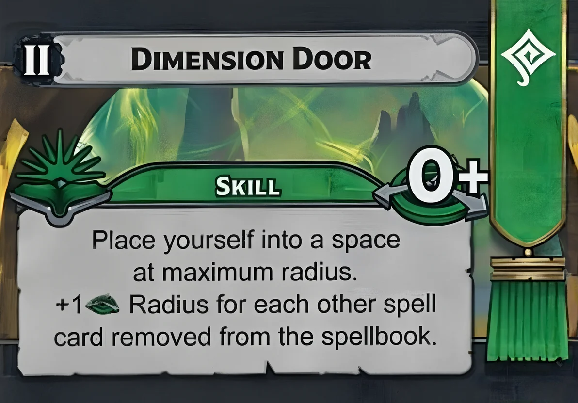 Spell card GreenIIB2